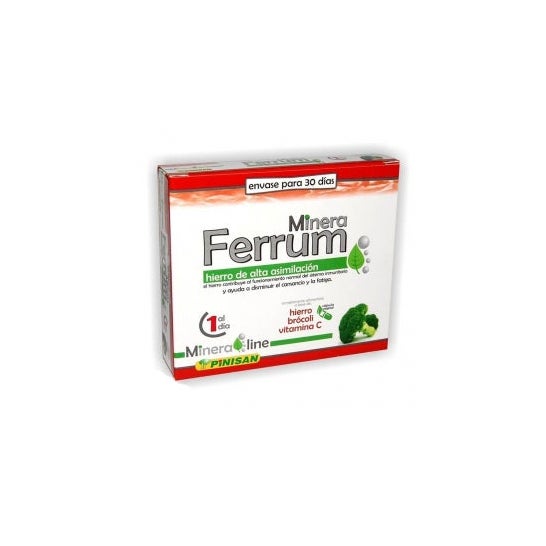 Minerale Ferrum - Pinisan - 30 capsule