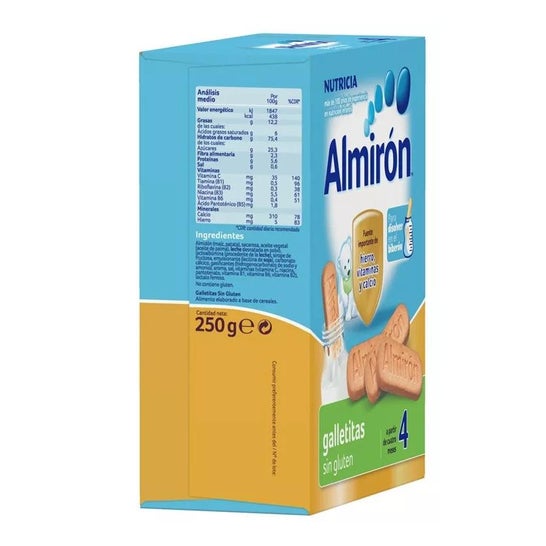 Almirón Advance bezglutenowe ciasteczka 250g Almirón Advance bezglutenowe ciasteczka 250g