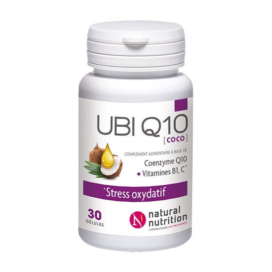 Natürliche Ernährung Ubi Q10 Stress Oxidizer 30caps