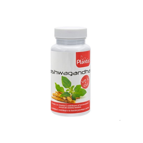 Plantis Ashwaganda Vitamina C Cu 60caps