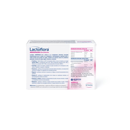 Lactoflora Menopausia Día & Noche 30+30 Cáps