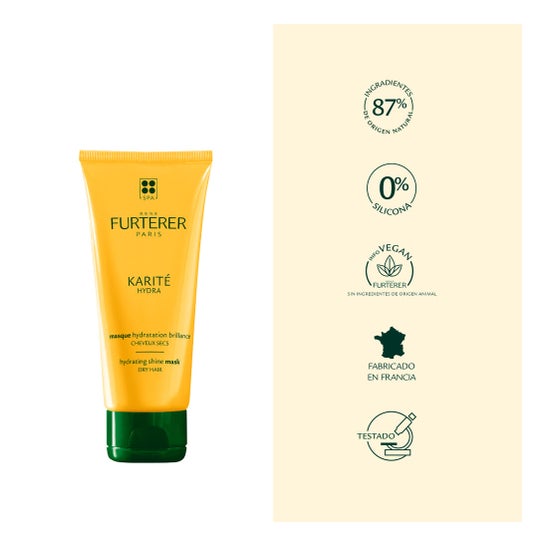 René Furterer Karité Hydra Mascarilla Hidratación Brillo 100 ml