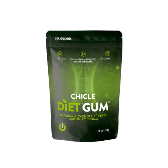 WUGUM Diet Chewing Gum ES 10 pcs