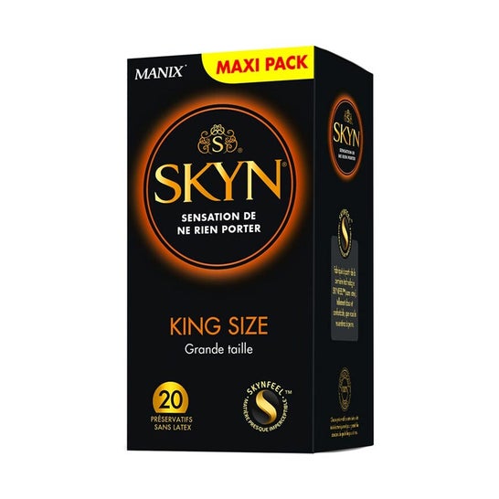 Manix Skyn King Size 20 Preservatifs    Manix,