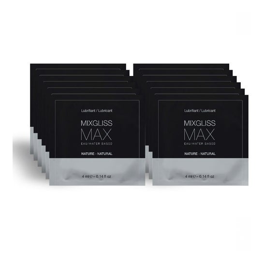 Mixgliss Max Lubricante Dilatador Anal Pack 12 Monodosis 4ml