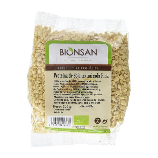 Proteine di soia a struttura fine Bionsan 200g