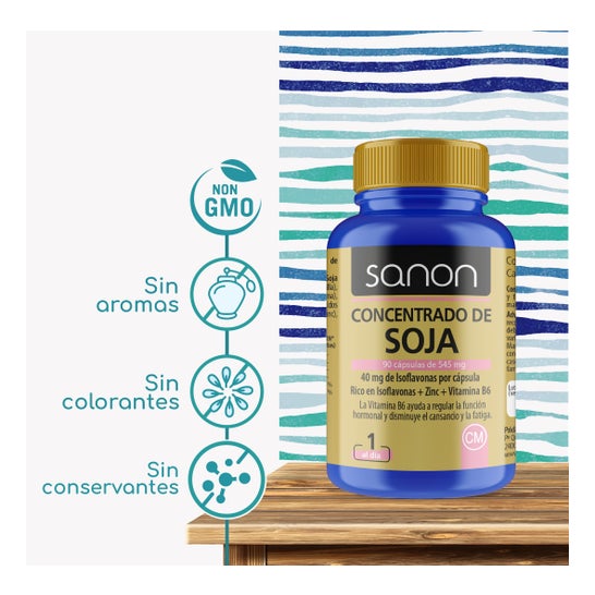 Sanon Concentrado de Soja 90caps