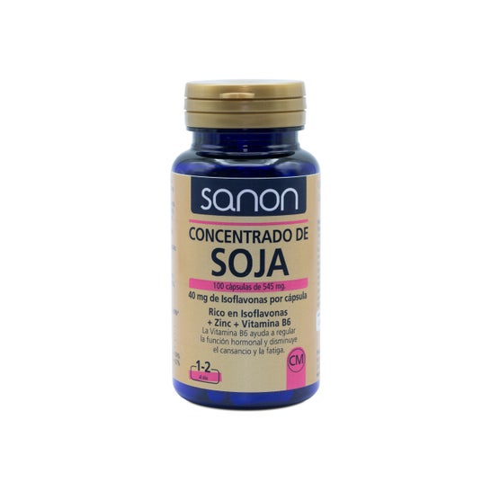 Sanon soya concentrate rich in isoflavones 100caps