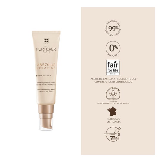 René Furterer Absolue Kératine Sérum Reparación Extrema 30ml
