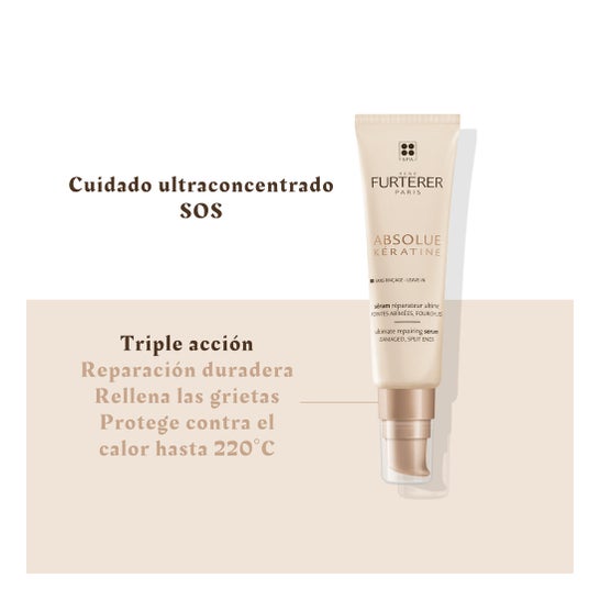 René Furterer Absolue Kératine Sérum Reparación Extrema 30ml