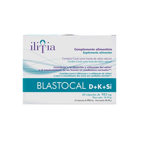 Ilitia Blastocal D+K+Si 60caps