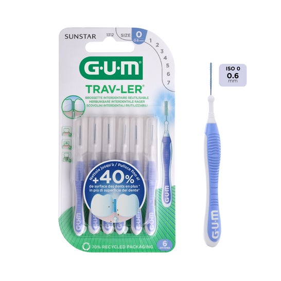 GUM® Scovolini 0.6mm 6pz