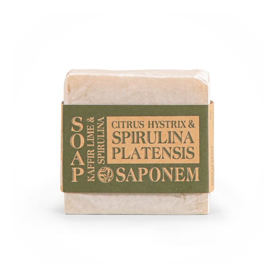 Bodia Kaffir Lime & Spiruline Saponem Soap 100g