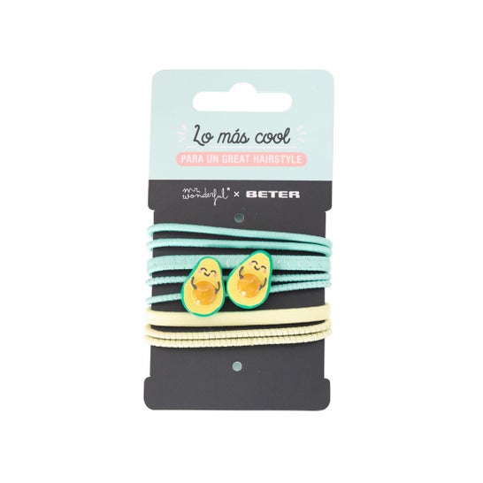 Mr. Wonderful avocado scrunchie 8pcs