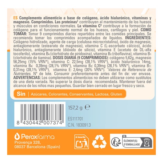 Epaplus Arthicare Colágeno+ Ác. Hialurónico + Magnesio 224 comp