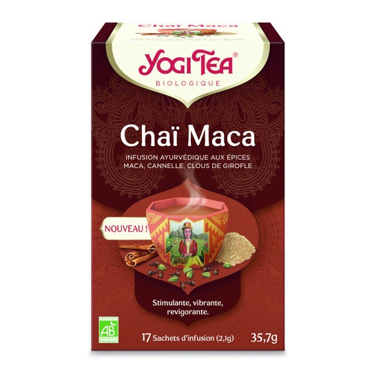 Yogi Tea Chai Maca 17uds