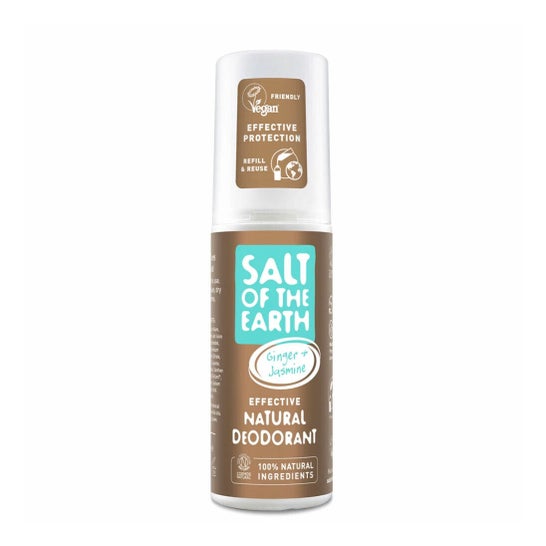 Salt Of The Earth Jengibre y Jazmín Spray Desodorante 100ml