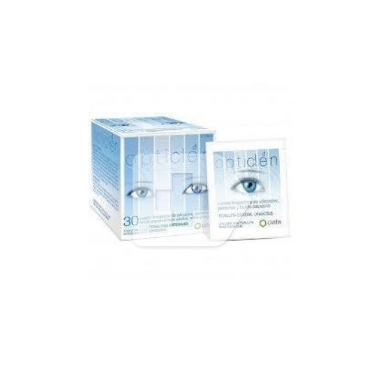 Opticlen Cleansing Lotion 30 wipes