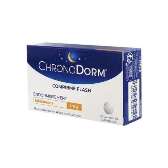 Chronodorm Melatonina Flash 1mg 30Tabletas