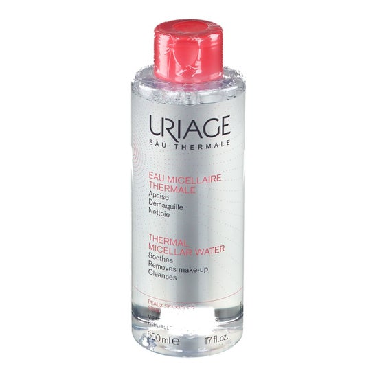 Uriage Thermal Micellar Watervellen met roodheid 500ml