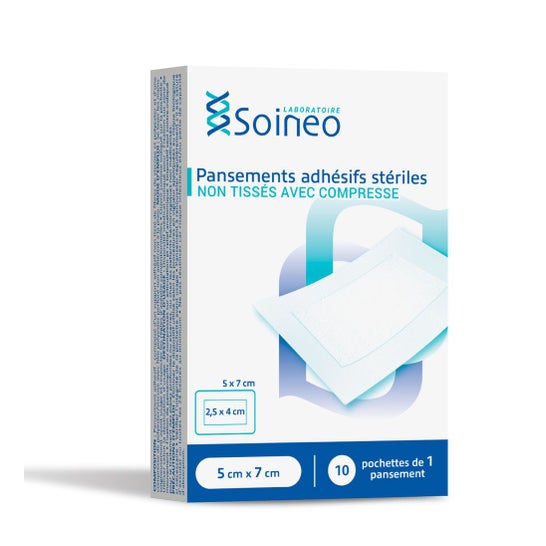 Soineo Apositos Adhesivos Esteriles 10x15cm 10uds