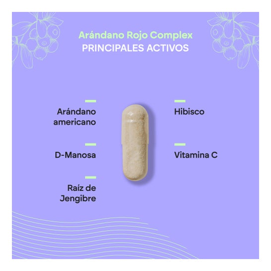 Nutralie Arándano Rojo con Vitamina C y D-Manosa 60caps