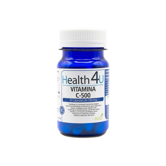 H4u Vitamina C-500 700mg 30cáps HEALTH4U,