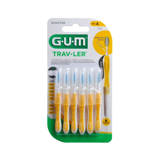 GUM® Butler Interdentalbürstenweg 1514 6Stk