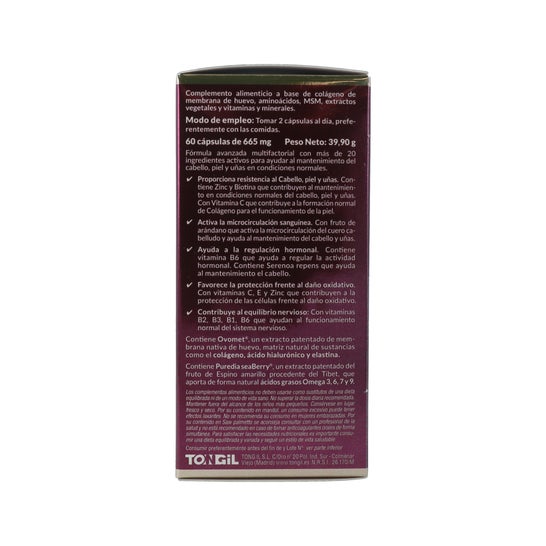 Tongil Estado Puro Cabello Piel & Uñas Clinic 60caps