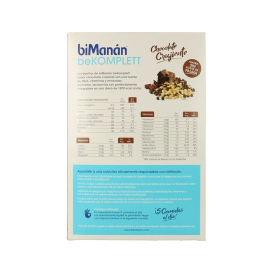 biManán® Komplett chocolate bars 8 bars