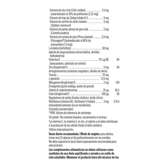 Solgar Advanced Antioxidant Formula 60caps. Vegetables