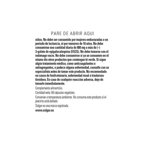 Solgar Advanced Antioxidant Formula 60caps. Vegetables