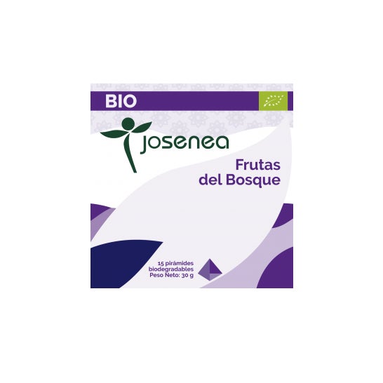 Josenea Frutas del Bosque BIO 15 pirámides en sobre