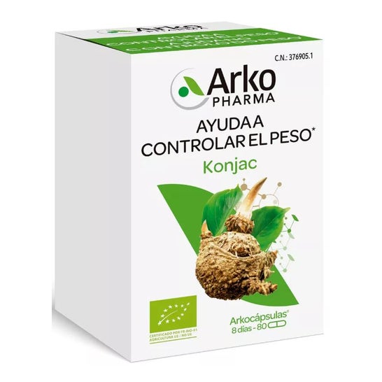 Arkopharma Arkocápsulas Konjac BIO 80caps
