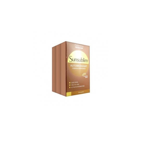 Nutreov Sunsublim Ultra Tanning Autobronzer 28 Duo Box