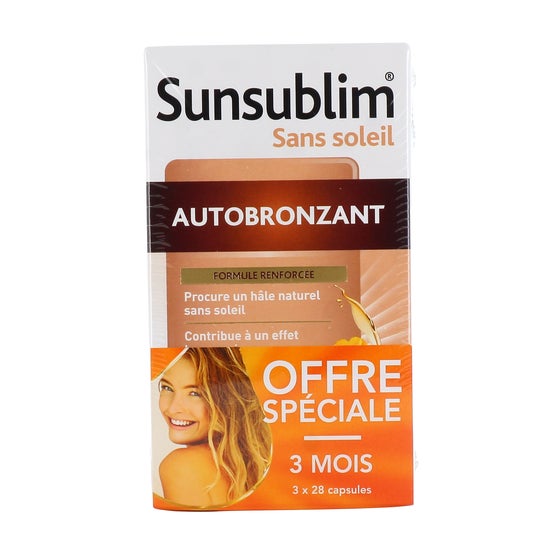 Nutreov Sunsublim Ultra Tanning Autobronzer 28 Duo Box