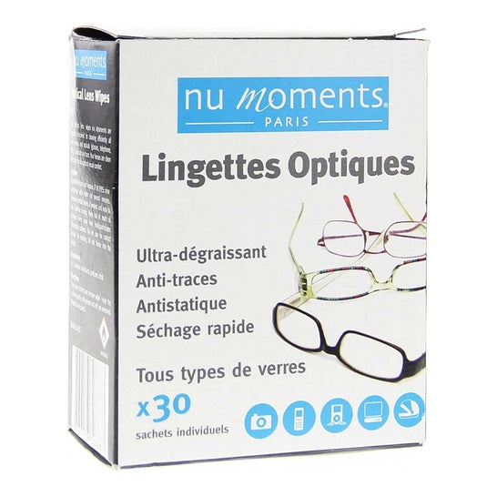 Nu Moments Optical Wipes 30 bags