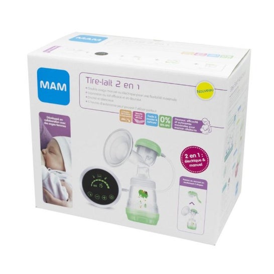 Mam Tire-lait 2 in 1 electric and manual