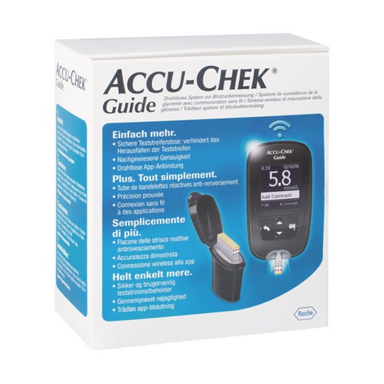 Accu-Chek Guide Medidor de glucosa 1 Unidad