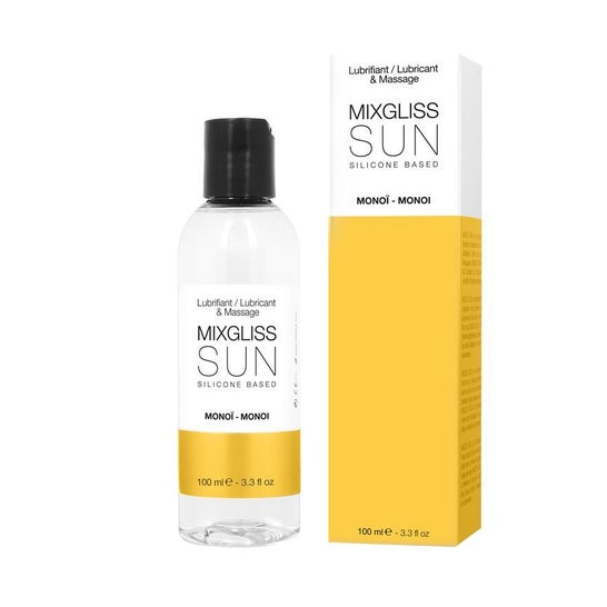 Mixgliss Based Silicone Based Lubricant Aroma Monoi 100ml