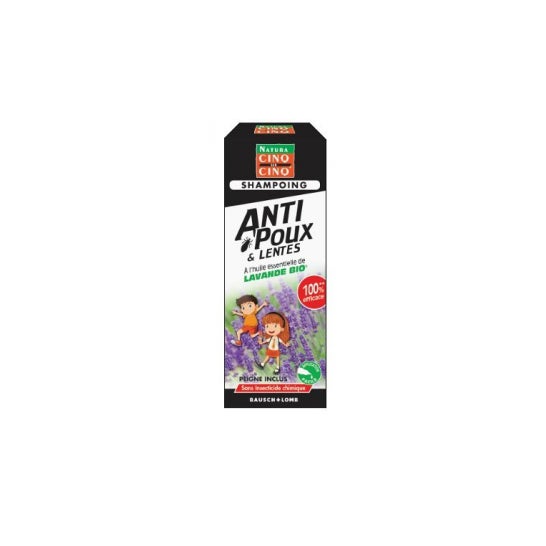 Cinq Sur Cinq anti lice and nits shampoo - Lavender Organic Bottle 100 Ml + Comb