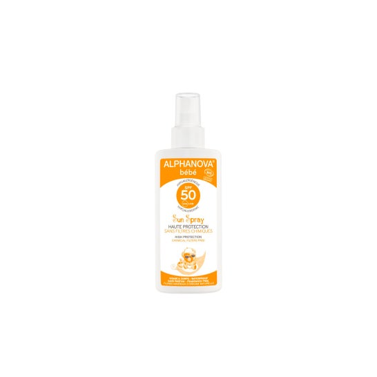 Alphanova Bb Organisches Sonnenspray SPF50+ 125ml