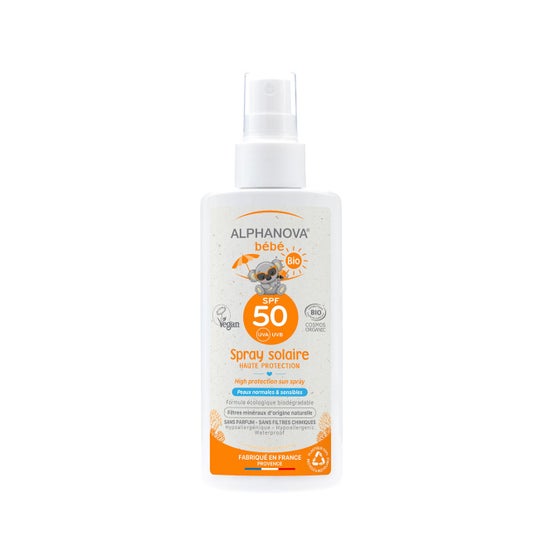 Alphanova Bb Organic Solar Spray SPF50+ 125 ml