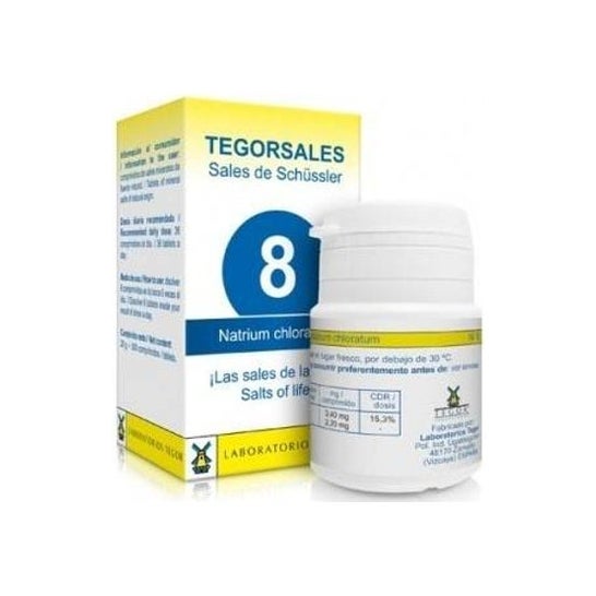 Tegor Tegor Sal 8 Natrium Chloratum 350comps
