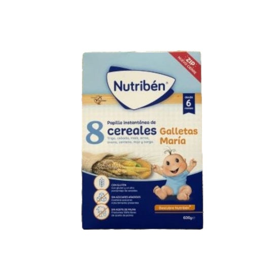 Nutribén™ 8 Getreide und Maria-Kekse 600 g