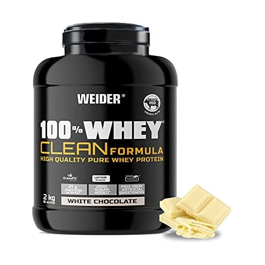 Weider 100% Whey Clean Protein Chocolate Blanco 2kg