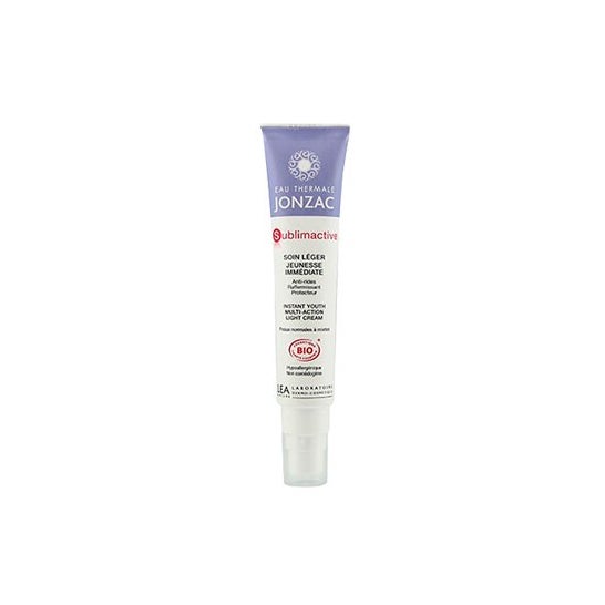 Jonzac Sublimactive crema ligera juventud instantánea 40 ml