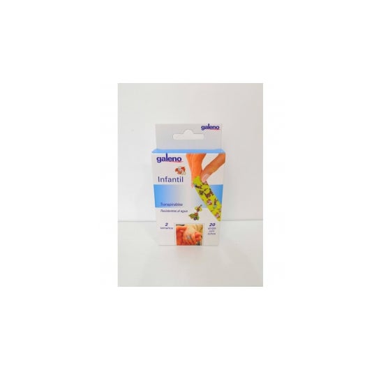 Galeno Infantil Aposito Adhesivo (strops 72x20 mm / 56x17 mm) 20