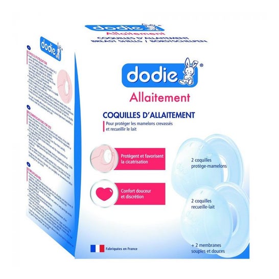 Dodie Protectores Pezones para Lactancia 4uds