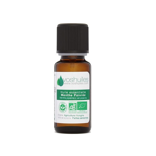 Voshuiles Olio essenziale di menta piperita biologico 10ml